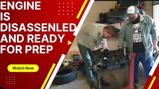 DRIFT BUILD 280ZX FJ20ET WE HAVE DISASSEMBLED THE ENGINE, PREPPRING TO PUT HER BACK TOGETHER