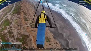 20190816 - Fort Funston Hang Gliding - 70mph