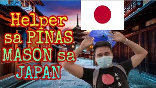 NaTriple ang sahod ng Dating #Helper sa #Pinas dito sa #JAPAN #PLASTERING #MASON #MabuhayKabayan Ep1