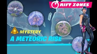 Visit different Rift Zones in the same match | Fortnite Challenges