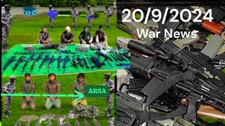 ARSA Vs Arakan Army War News | 20/9/2024 | Maungdaw ARSA War News | Rohingya Important News TV