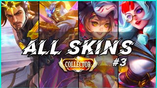 All COLLECTOR skins Part 3✨💙 Mobile Legends (⁠ﾉ⁠◕⁠ヮ⁠◕⁠)⁠ﾉ⁠*⁠.⁠✧ 🤩😍💎