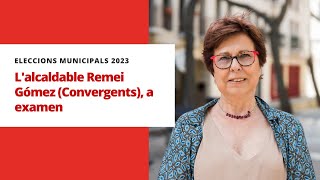 L'alcaldable de Convergents Remei Gómez respon 8 preguntes sobre Sant Cugat