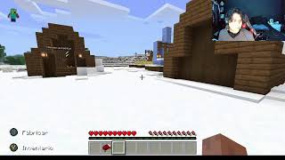 Mi primera vez en supervivencia minecraft