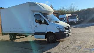 Lot 8 - Mercedes Sprinter 313 CDI with Luton body, Registration KX65 UDJ