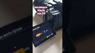 Sony A7IV Intervallometro Integrato Mini Tutorial