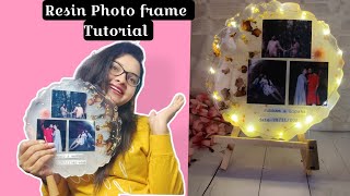 Resin Photoframe Tutorial 🤩#resinart #resincrafts#youtubevideo