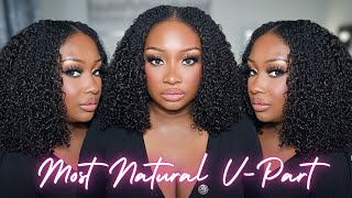 Natural V Part Wig Install | Beginner Friendly + No glue | Only $135❗