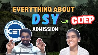 Everything about DSY admission! coep | DSY | mhtcet