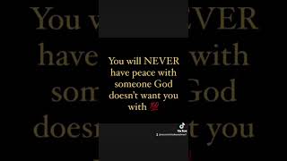 You Will NEVER Have Peace As Long As You're With A Narcissist!