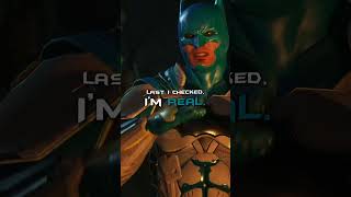 BATMAN MEETS HIMSELF #ps5 #batman #gaming #injustice2 #shorts