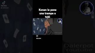 Konan le pone una trampa a tobi #konan #tobi #narutoshippuden #obito #obitouchiha #anime #animes