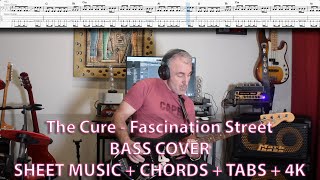 Master the Bass: The Cure - Fascination Street Bass Cover with Tabs