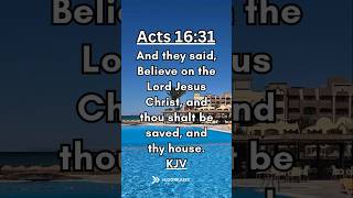 Share the Good News. Bible Verse of the Day. Acts 16:31 KJV