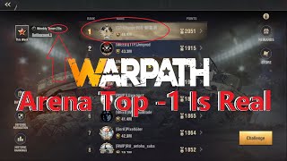 Warpath Arena Top-1 (HunterBBQ Tips & Tricks) | 战火勋章