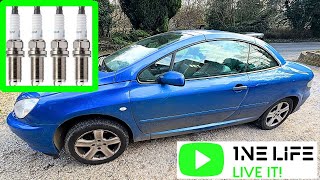 Peugeot 307 How To Change Spark Plugs Anti Pollution  Fault Code P1366 P1340 Fix