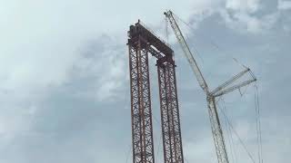 How to install lifting tower