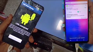 How to Connect Phone to TV using charging wire transfer Phone Photos, music, movie in Tv #Shorts