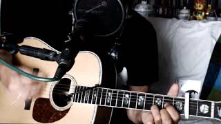 Love Minus Zero ~ Bob Dylan ~ Acoustic Cover w/ HB Custom Line CLD-41SE WN & Bluesharp ~ Tribute