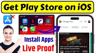 Install Google Play Store on iOS 101% Working | Install Play Store Apps on iPhone | Play Store iOS