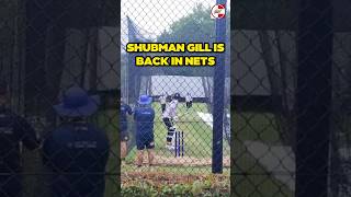 Shubman Gill hits the nets for the first time since his thumb injury. #shorts #youtubeshorts