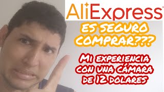 ¿ES SEGURO COMPRAR EN ALIEXPRESS? COMPRE UNA CÁMARA DE 12 DOLARES