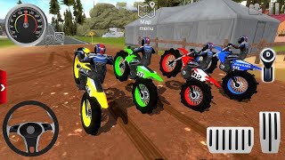 Motos Extreme Multiplayer Off-road Racing Motorcycle Impossible Driving For Android 3D Gameplay