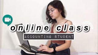 A DAY IN MY ONLINE CLASS (3RD YEAR COLLEGE) 📚 | Memel De Guzman