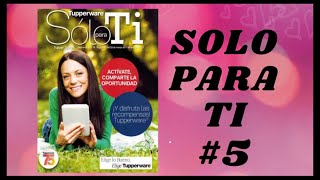 SOLO PARA TI #5 2021 || TUPPERWARE