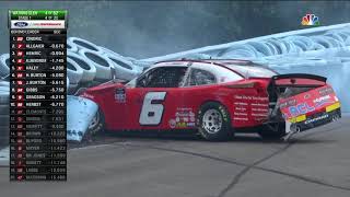 Michael Munley Crash at Watkins Glen  - NASCAR Xfinity Series