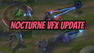 Nocturne VFX Update (Visual Effects Update) Patch 10.18 League of Legends PBE