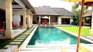 Bali Seminyak villa Darma 4 bedroom holiday rental pool bbq