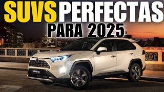 12 SUV 's PERFECTAS para COMPRAR en 2025 | LAS MEJORES SUVS QUE NO TE FALLARAN