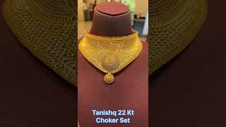 Gold Choker Set |Tanishq | |Jewelry Insight | #viralshorts #trending #gold