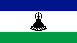 Lesotho historical flags-flag animation