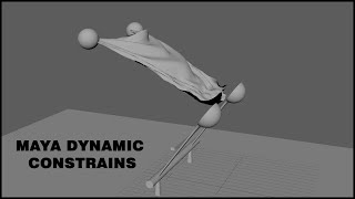 Maya Dynamic Constrains - #mayatutorial #maya