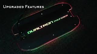 Carbonrevo Dualtron Thunder 3D LED Carbon Fibre Deck Cover.