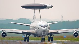 NATO AIRBASE GEILENKIRCHEN PLANESPOTTING - 33 Mins of Pure Aviation - AN-12/KC135/E-3 SENTRY