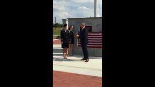 Rep. Loudermilk Speaking at a Military Commission Ceremony for a GA-11 Constituent