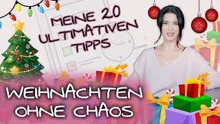 So kommst du ohne Stress durch die Weihnachtszeit | 20 Tipps