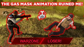 Warzone IRL | When The Gas Mask ANIMATION COST You The GAME😡😡 #Shorts