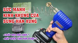 Mất điện cũng hàn được, bất chập mọi mối hàn thì Welgun có làm được không ?. Chi tiết súng hàn xung