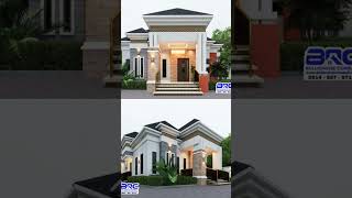 Modern Four (4) Bedroom Bungalow House Plan. #fyp #fypage #viralpost #houseplans #viralvideo #fypシ