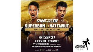 ONE Friday Fights 81: Superbon vs. Nattawut