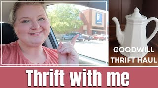 Thrift with Me | Let's go thrifting | Goodwill thrift haul