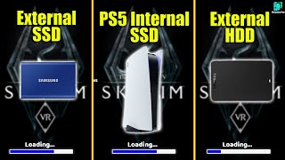 PSVR Load Time Comparison On PS5 | SSD vs PS5 SSD vs HDD