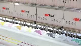 MAYA Dual Needle High Speed Embroidery Machine