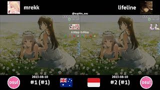 mrekk vs lifeline | Suzuki Aina - Hikariiro no Uta (TV Size) [Shiny Future] +HDDT