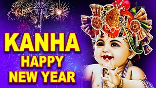 Kanha Happy New Year || New Year Whatsapp Status || Krishna Ji Bhajan RingTone & Whatsapp Status