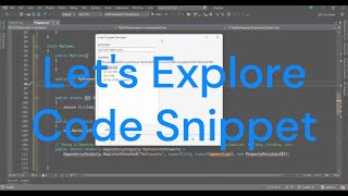 How Visual Studio Code Snippets Work?